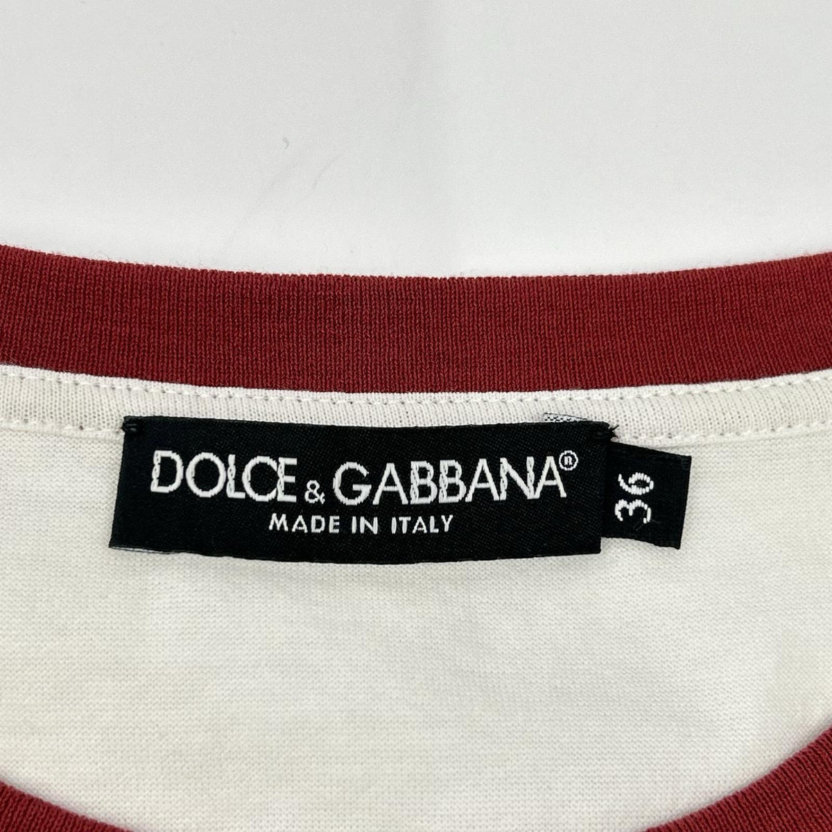 DOLCE&GABBANA Dolce & Gabbana F8L99T white BRING ME TOTHE MOON graphic ringer T-shirt top