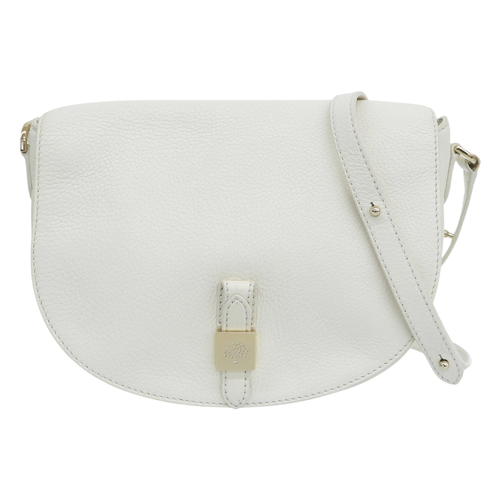MULBERRY マルベリー Tessie Satchel ツリーロゴプレスロック ショルダーバッグ レディース ホワイト ショルダーバッグ