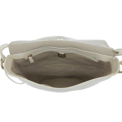 MULBERRY マルベリー Tessie Satchel ツリーロゴプレスロック ショルダーバッグ レディース ホワイト ショルダーバッグ