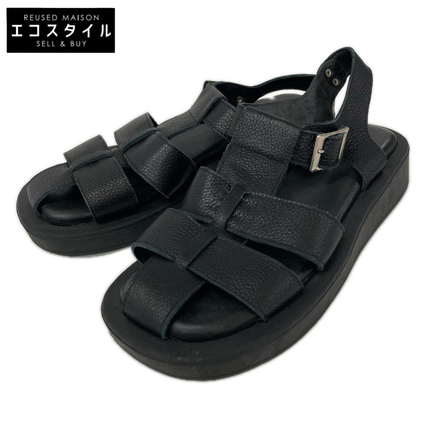MACKINTOSH PHILOSOPHY マッキントッシュフィロソフィー H5420-332-09 レザー グルカサンダル シューズ