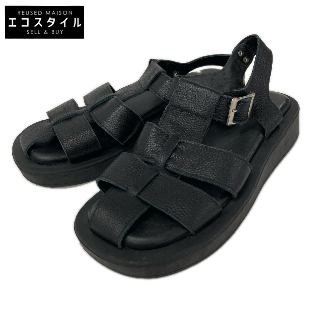 MACKINTOSH PHILOSOPHY マッキントッシュフィロソフィー H5420-332-09 レザー グルカサンダル シューズ