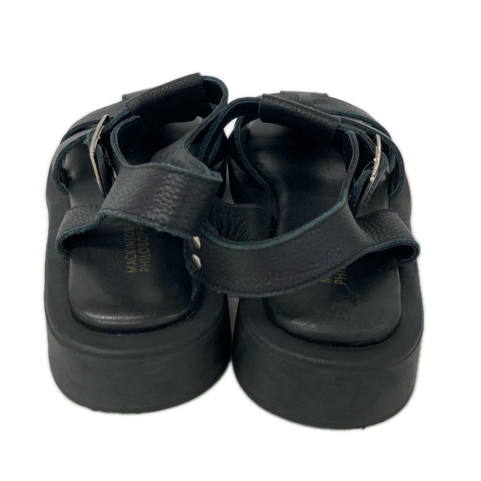 MACKINTOSH PHILOSOPHY マッキントッシュフィロソフィー H5420-332-09 レザー グルカサンダル シューズ