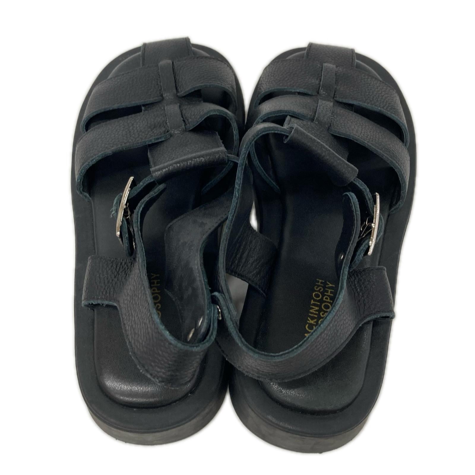 MACKINTOSH PHILOSOPHY マッキントッシュフィロソフィー H5420-332-09 レザー グルカサンダル シューズ