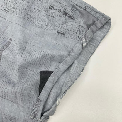 Porter Classic ポータークラシック グレー コットン×リネン MONSIEUR KURATA COTTONN LINEN BLOUSE トップス