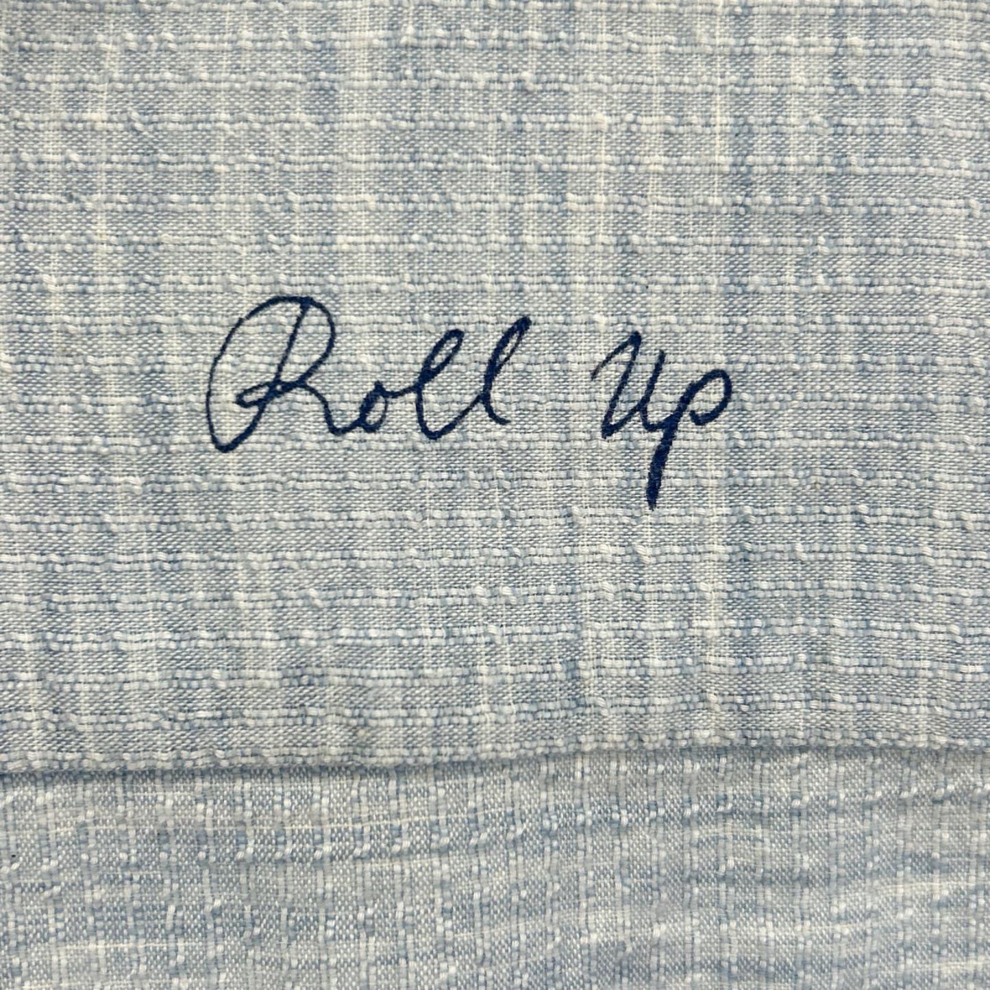 Porter Classic ポータークラシック ライトブルー コットン ROLL UP SHIJIRA STRIPE SHIRT トップス