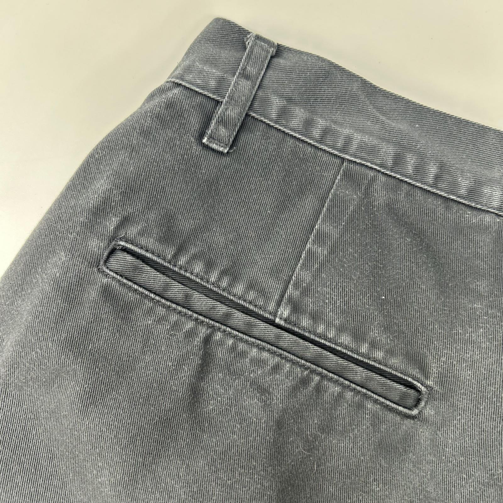 Porter Classic ポータークラシック グレー コットン テーパードシルエット ASTAIRE CHINOS/アステアチノズ ボトムス
