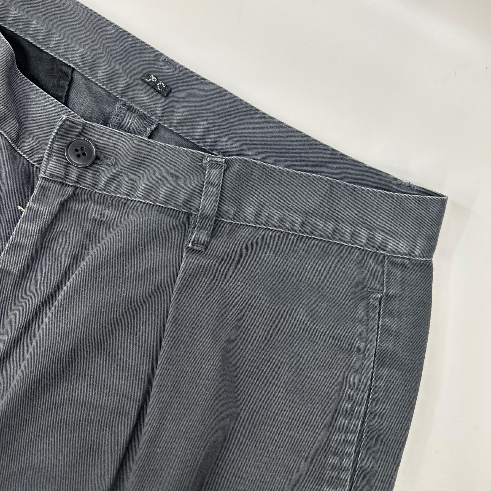 Porter Classic ポータークラシック グレー コットン テーパードシルエット ASTAIRE CHINOS/アステアチノズ ボトムス
