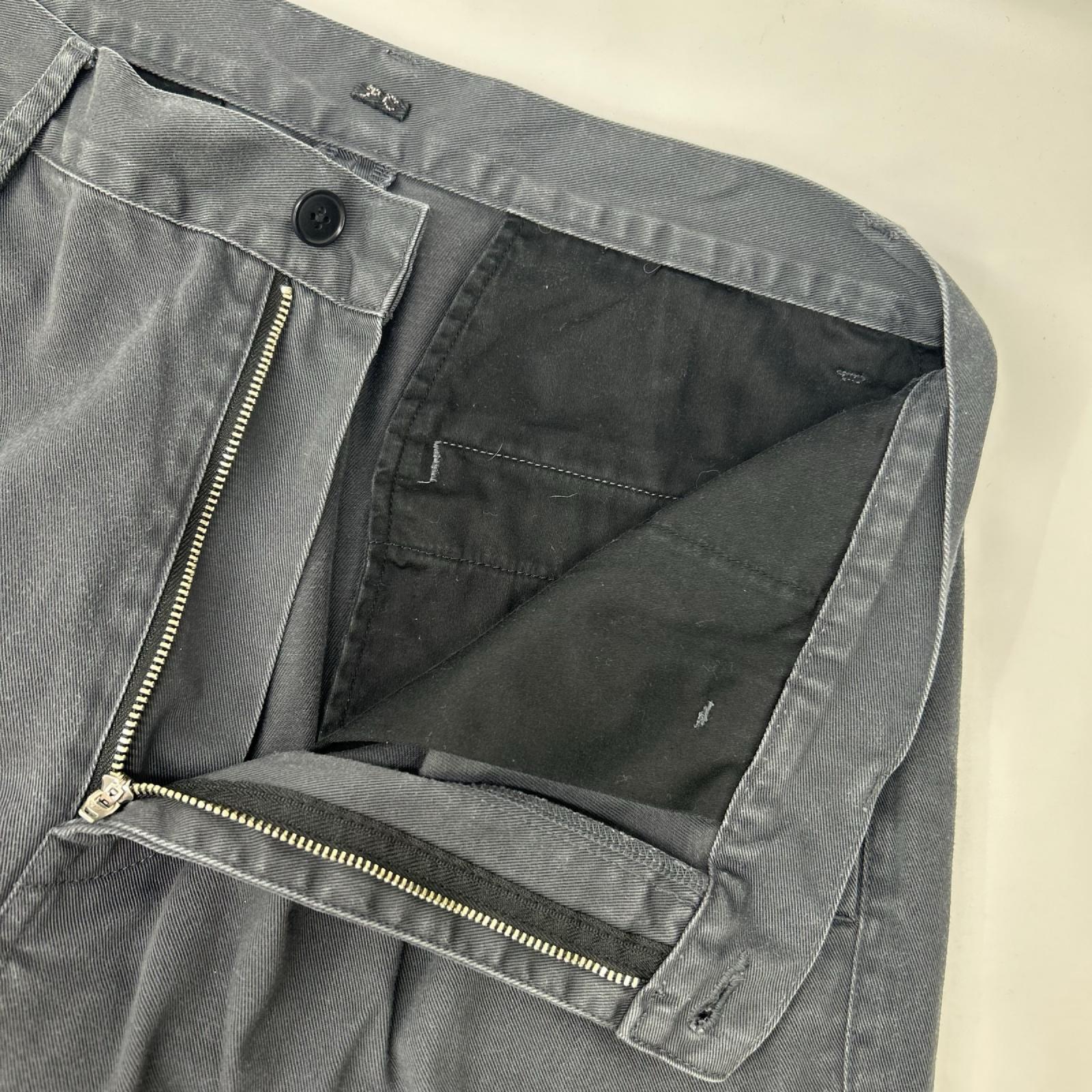 Porter Classic ポータークラシック グレー コットン テーパードシルエット ASTAIRE CHINOS/アステアチノズ ボトムス