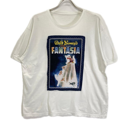 Porter Classic ポータークラシック ×Disney ホワイト コットン DISNEY FANTASIA BANDANA T-SHIRT トップス