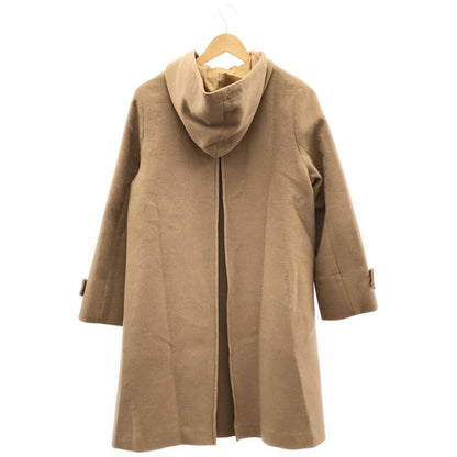 RAY BEAMS レイビームス 63-19-0213-690 キャメル ウールビーバー フーデッド2WAYロングコート トップス