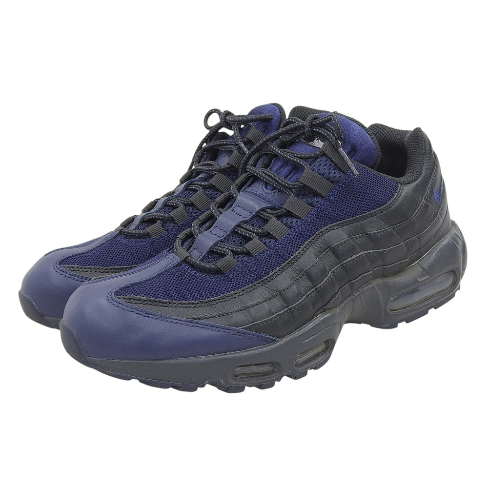 NIKE ナイキ 美品 Air Max 95 By You Custom ローカットスニーカー シューズ メンズ ブラック×ブルー 29cm 314350-998 シューズ