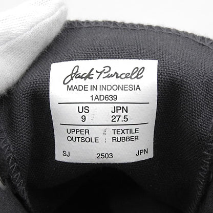 converse コンバース 美品 JACK PURCELL 1935 ジャックパーセル1935 ローカットスニーカー メンズ ダークチャコール 27.5cm 1AD639 シューズ