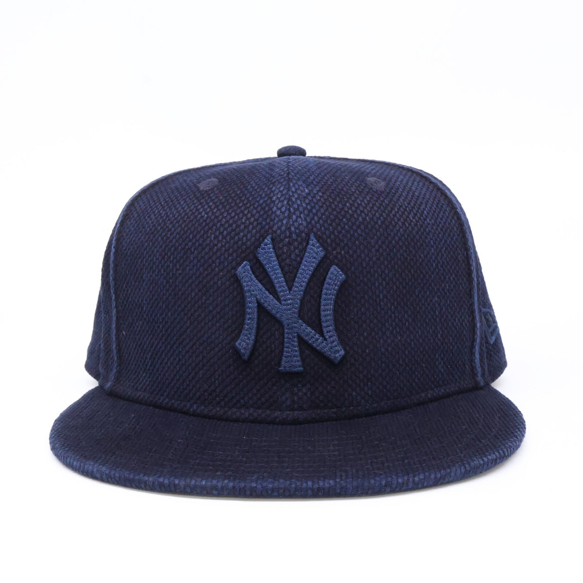 New Era ニューエラ 【新品同様】59FIFTY ニューヨーク・ヤンキース Aizome 藍染め ベースボールキャップ 帽子