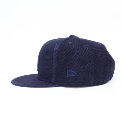New Era ニューエラ 【新品同様】59FIFTY ニューヨーク・ヤンキース Aizome 藍染め ベースボールキャップ 帽子