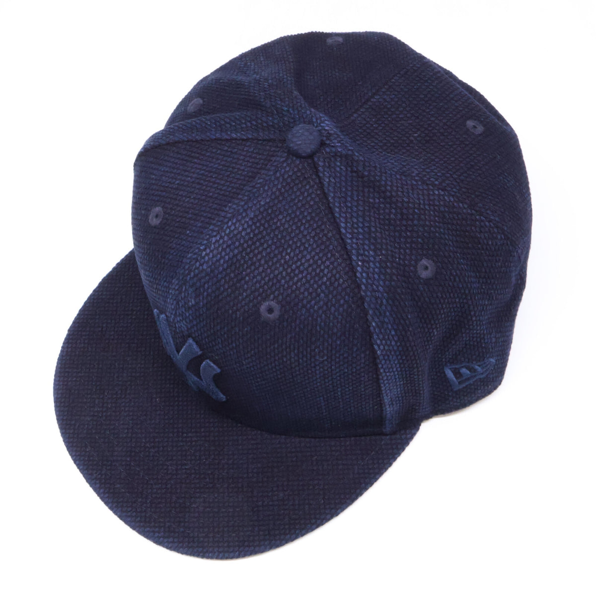 New Era ニューエラ 【新品同様】59FIFTY ニューヨーク・ヤンキース Aizome 藍染め ベースボールキャップ 帽子