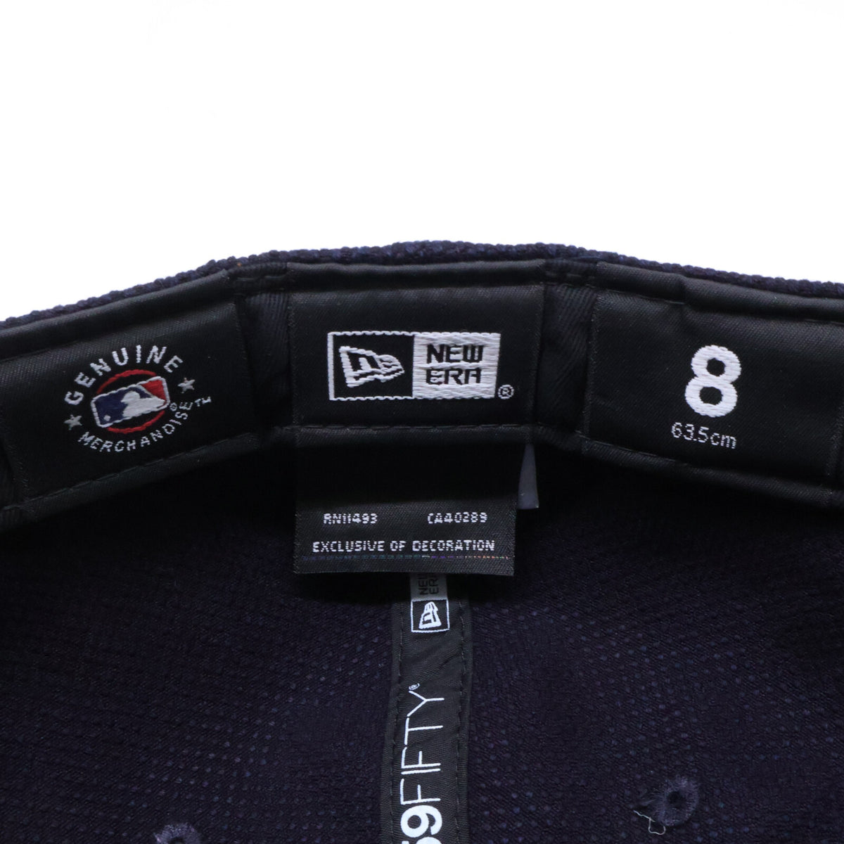 New Era ニューエラ 【新品同様】59FIFTY ニューヨーク・ヤンキース Aizome 藍染め ベースボールキャップ 帽子