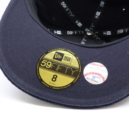 New Era ニューエラ 【新品同様】59FIFTY ニューヨーク・ヤンキース Aizome 藍染め ベースボールキャップ 帽子