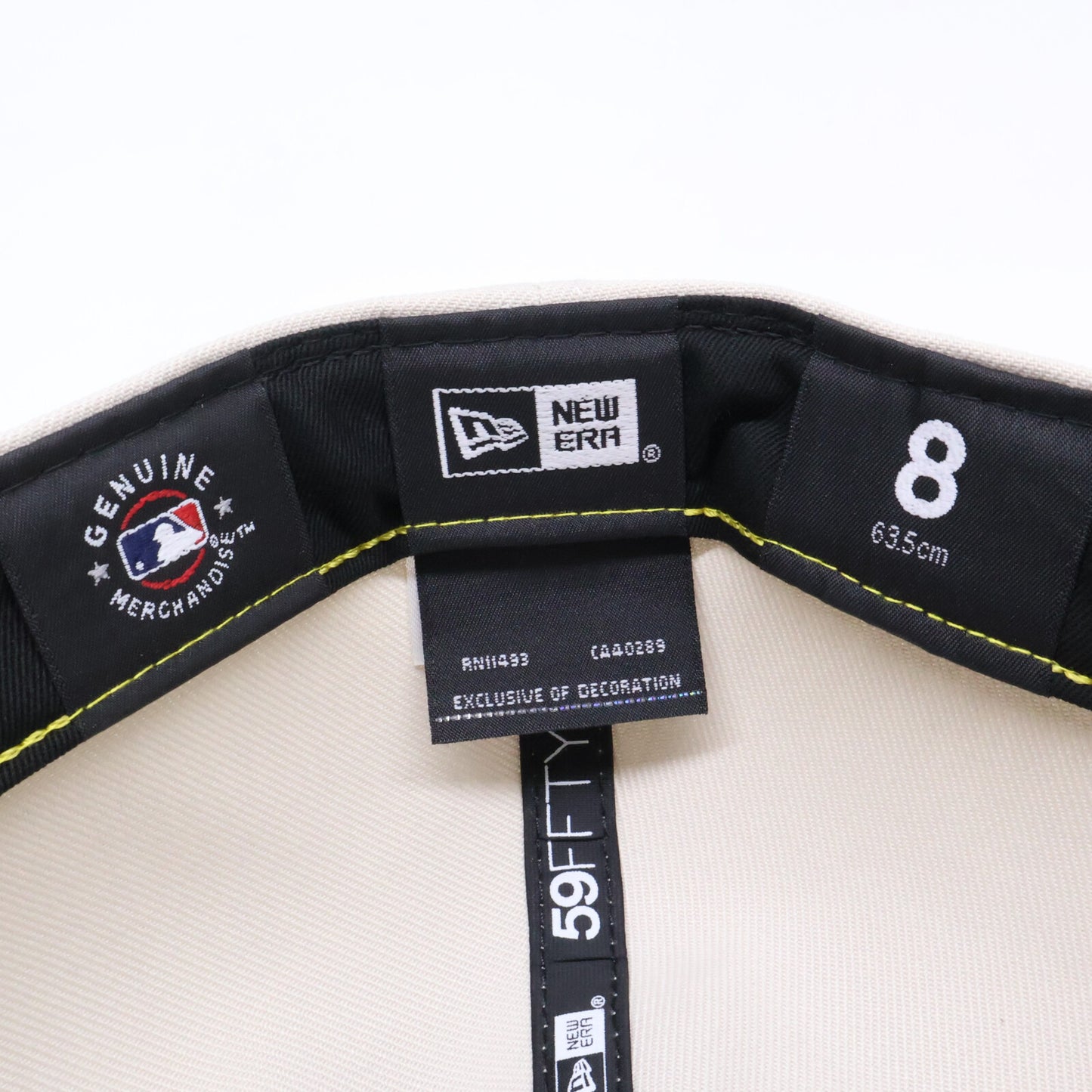 New Era ニューエラ 【新品同様】59FIFTY Powered by GORO NAKATSUGAWA（MIN-NANO） ロサンゼルス・ドジャース ストーン ブラックバイザー キャップ 帽子
