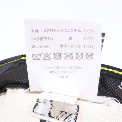 New Era ニューエラ 【新品同様】59FIFTY Powered by GORO NAKATSUGAWA（MIN-NANO） ロサンゼルス・ドジャース ストーン ブラックバイザー キャップ 帽子