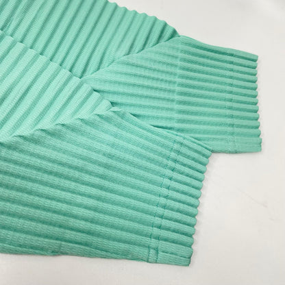 HOMME PLISSE ISSEY MIYAKE オムプリッセ イッセイミヤケ 24SS HP41JK149 ミントグリーン プリーツ加工 クルーネック ロングスリーブ カットソー トップス
