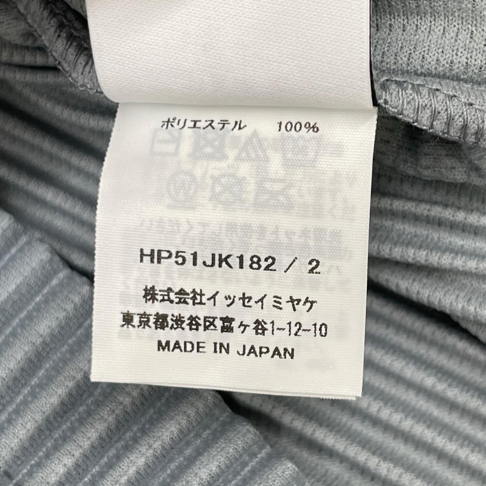 HOMME PLISSE ISSEY MIYAKE オムプリッセ イッセイミヤケ 25SS HP51JK182 ブルーグレー COLOR PLEATS/カラープリーツ ロングスリーブ カットソー トップス