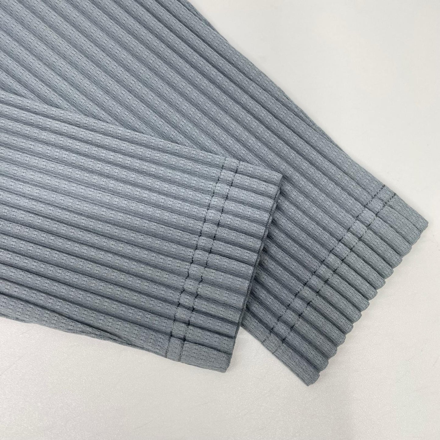 HOMME PLISSE ISSEY MIYAKE オムプリッセ イッセイミヤケ 25SS HP51JK182 ブルーグレー COLOR PLEATS/カラープリーツ ロングスリーブ カットソー トップス