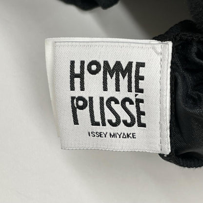 HOMME PLISSE ISSEY MIYAKE オムプリッセ イッセイミヤケ 25AW HP55JF451 ブラック 消しプリーツ加工パンツ ボトムス
