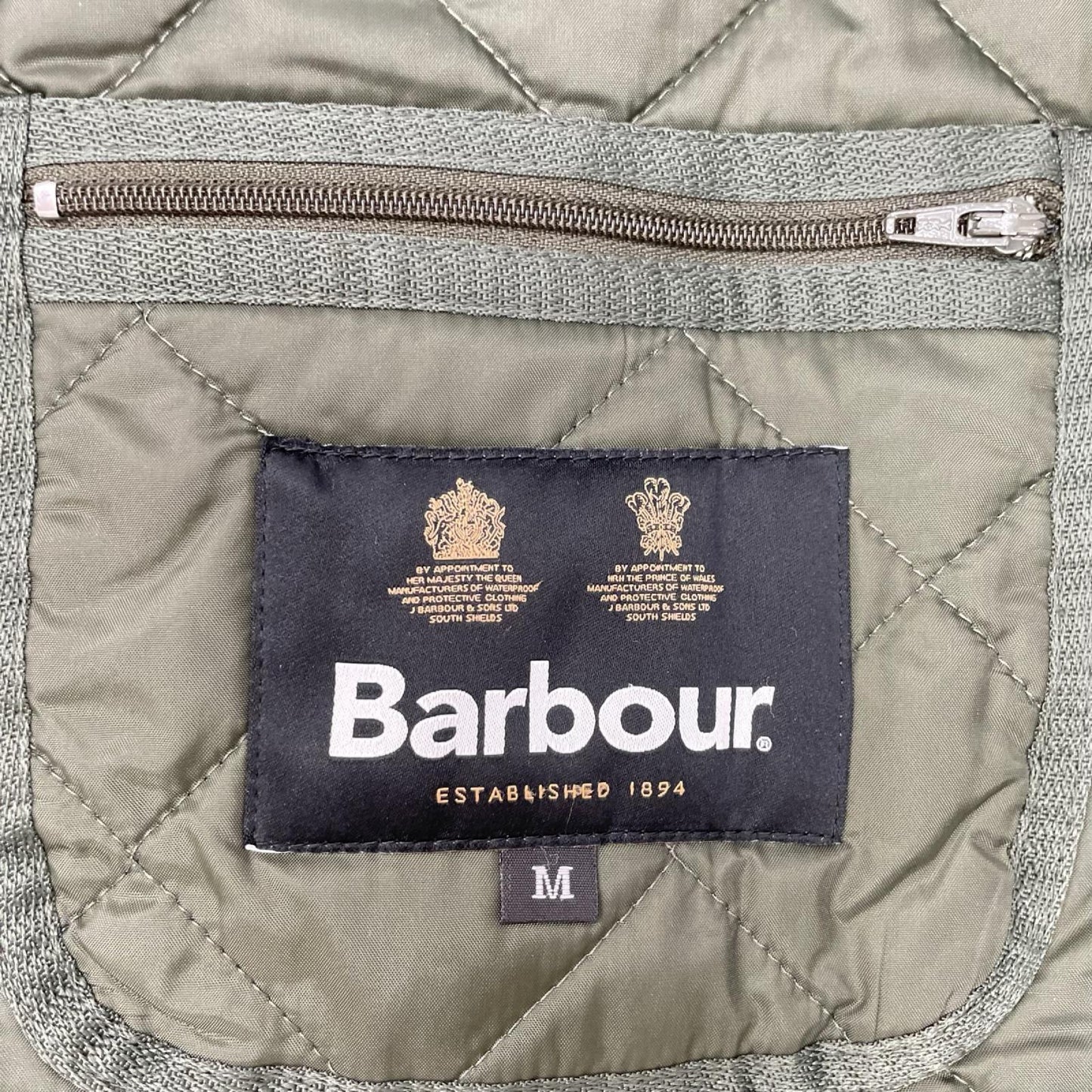 Barbour バブアー 232MQU1348 カーキ リッズデール キルティング ジャケット ジャケット