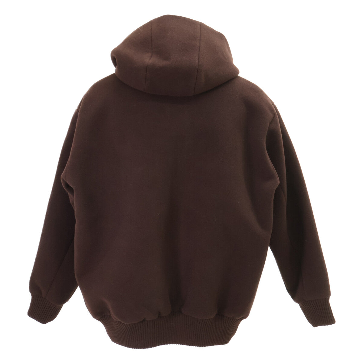 AURALEE オーラリー 【新品同様/24AW】A24AB02PK DOUBLE CLOTH HEAVY WOOL PILE ZIP HOODIE ジップアップ フーディジャケット ジャケット