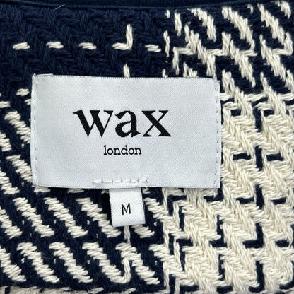 WAX ワックス ネイビー WHITING OVERSHIRT ホワイティングオーバーシャツ スペアチェック ジャケット