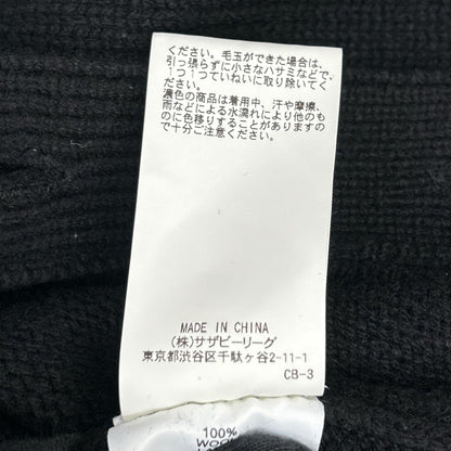 RHC アールエイチシー 【×DEMY BY DEMYLEE】ブラック ウール100 ニットカーディガン トップス