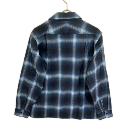 PENDLETON ペンドルトン 3475-3017 ブルー オープンカラー チェックシャツ トップス