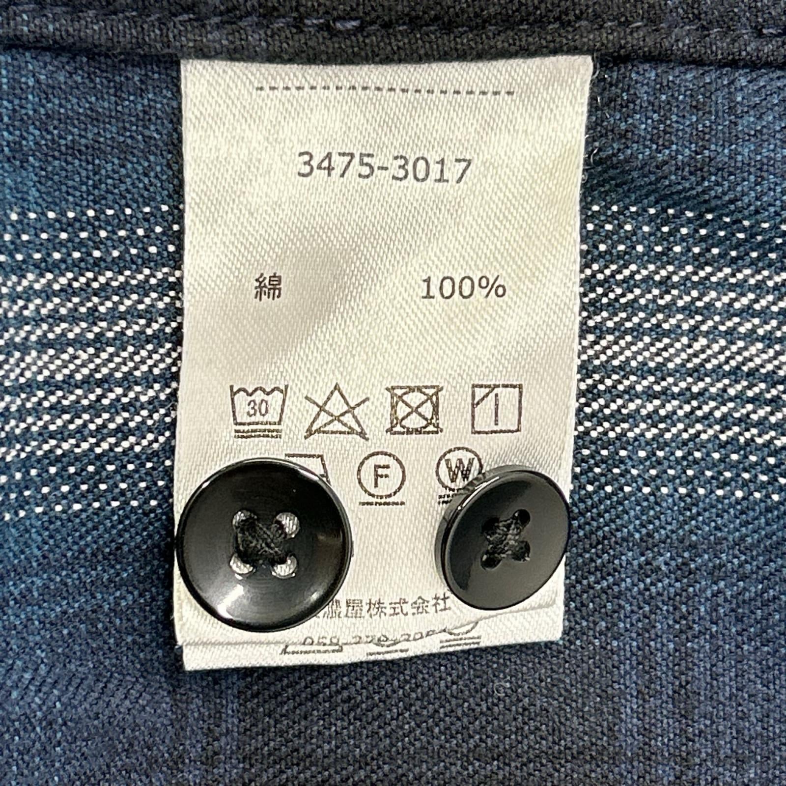 PENDLETON ペンドルトン 3475-3017 ブルー オープンカラー チェックシャツ トップス
