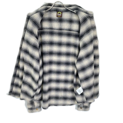 DEUS EX MACHINA デウスエクスマキナ ホワイト コットン100 Too Busy To Work Check Shirt チェック ネルシャツ トップス