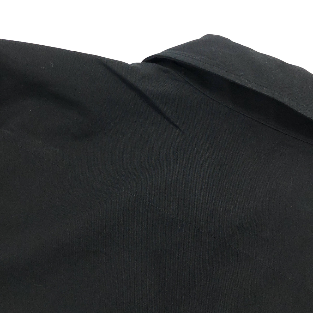 COS コス ブラック ジップアップ オーバーシャツジャケット トップス