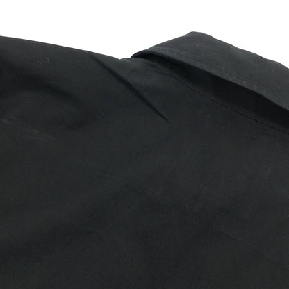 COS コス ブラック ジップアップ オーバーシャツジャケット トップス