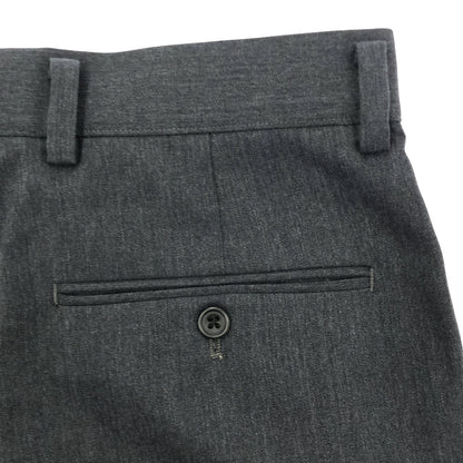 PORT BY ARK ポートバイアーク PO16-P003 チャコール Curve Trousers スラックスパンツ ボトムス