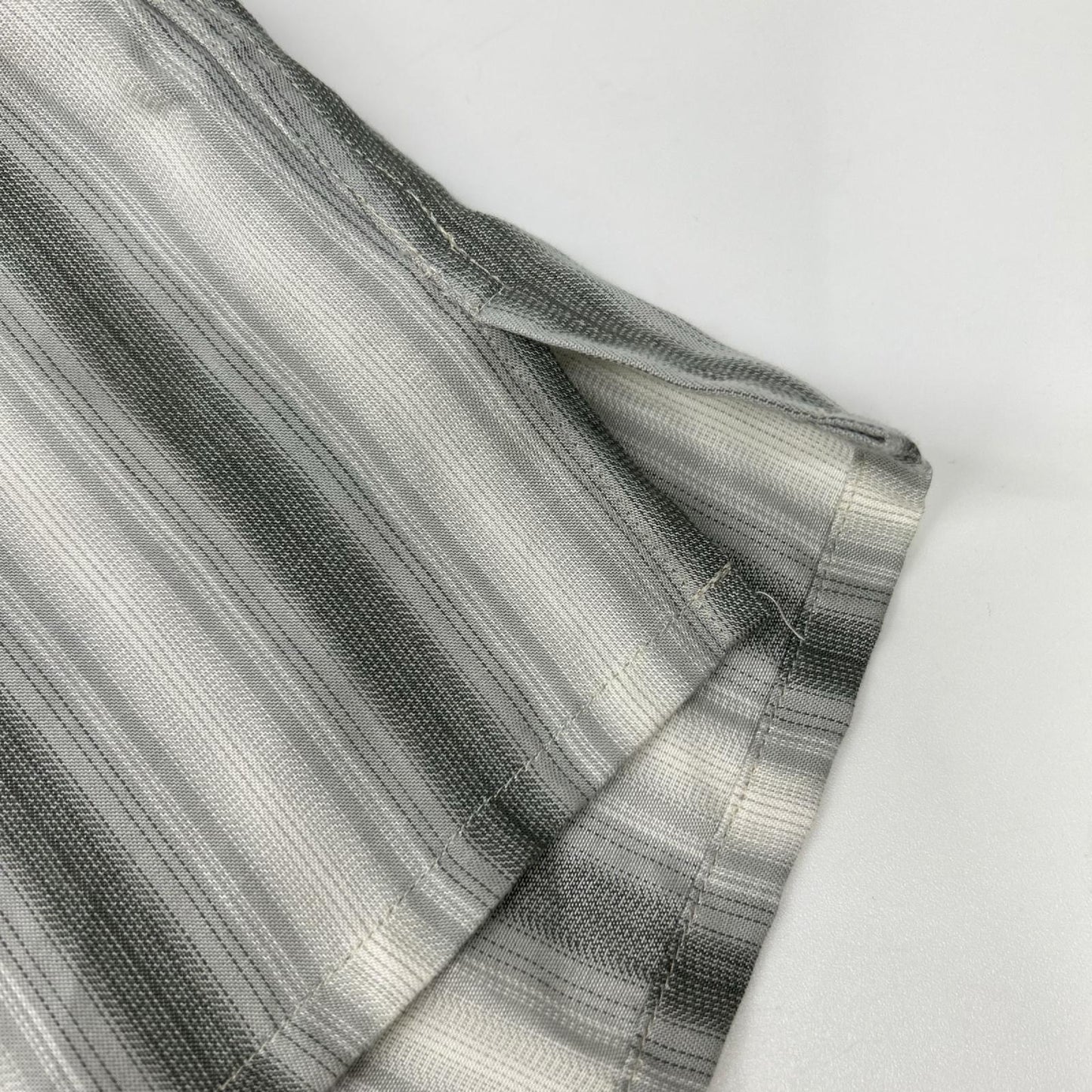 Pablo vinci パブロヴィンチ PBL-23AW-SH02 23AW グレー Ombre striped shirt オープンカラーストライプ長袖シャツ トップス