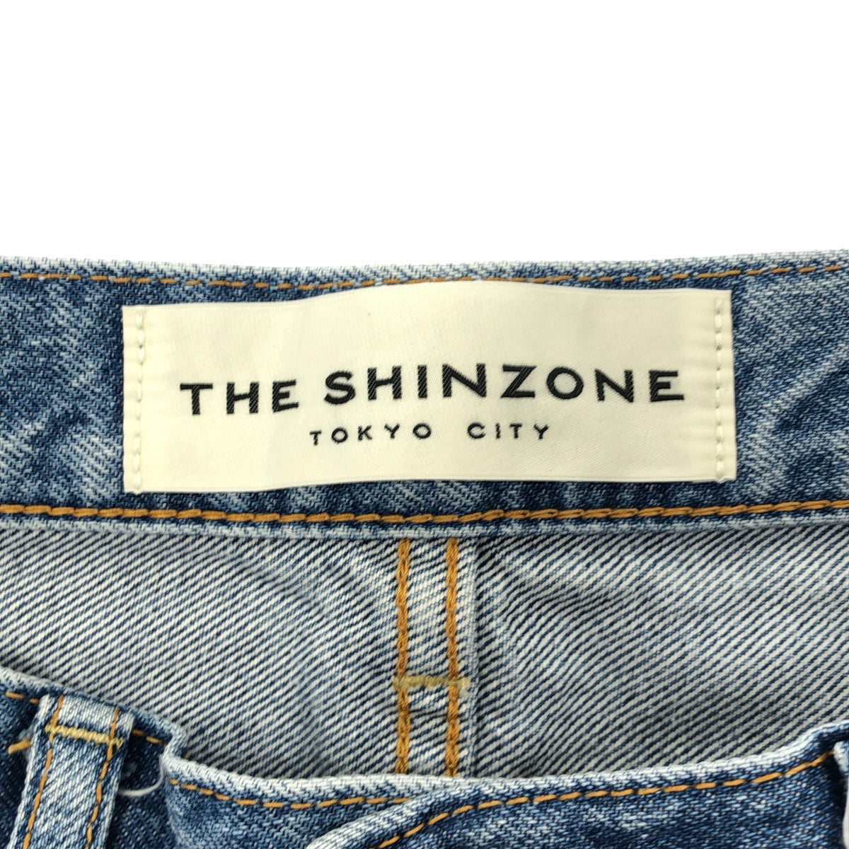 THE SHINZONE ザ シンゾーン ライトブルー HIP STAR デニムパンツ ボトムス