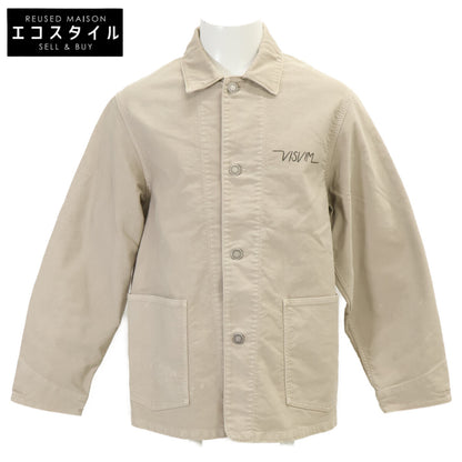 VISVIM ビズビム 【新品同様/25年製】0125205013027 COVERALL DMGD G.CORDS バック刺繍 カバーオール ジャケット