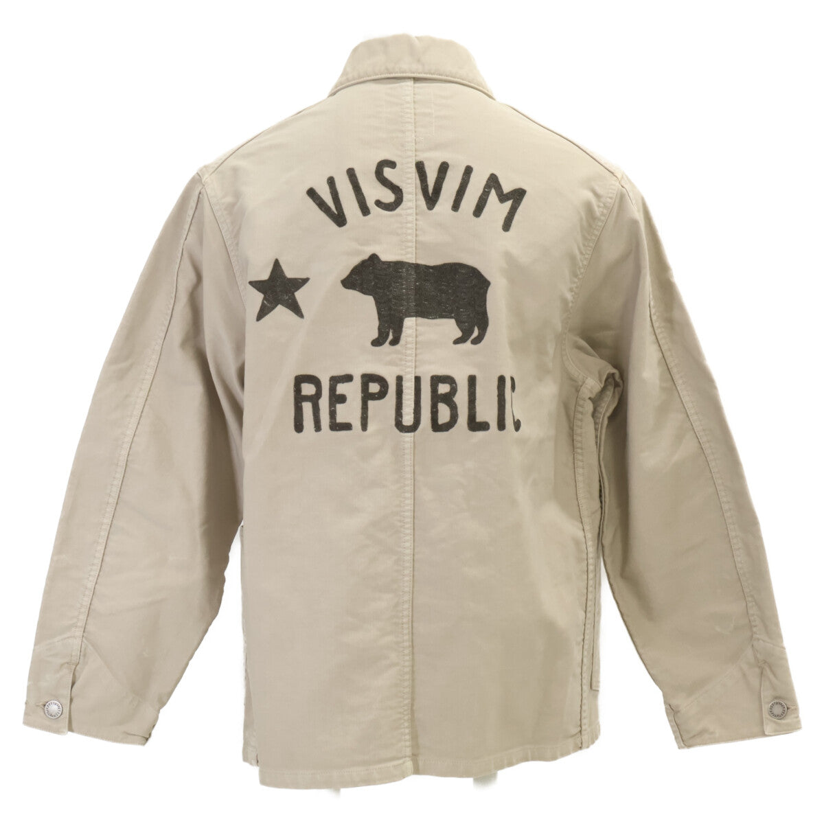 VISVIM ビズビム 【新品同様/25年製】0125205013027 COVERALL DMGD G.CORDS バック刺繍 カバーオール ジャケット