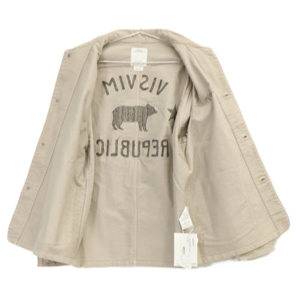 VISVIM ビズビム 【新品同様/25年製】0125205013027 COVERALL DMGD G.CORDS バック刺繍 カバーオール ジャケット