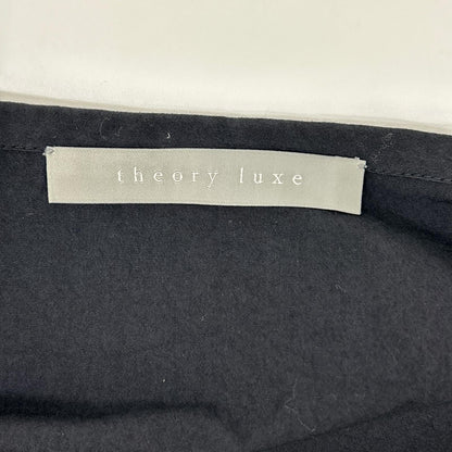theory luxe セオリーリュクス 24SS ブラック ロングスリーブ ショート ブルゾン ジャケット