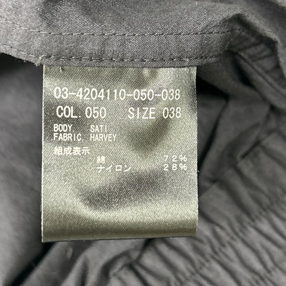theory luxe セオリーリュクス 24SS ブラック ロングスリーブ ショート ブルゾン ジャケット