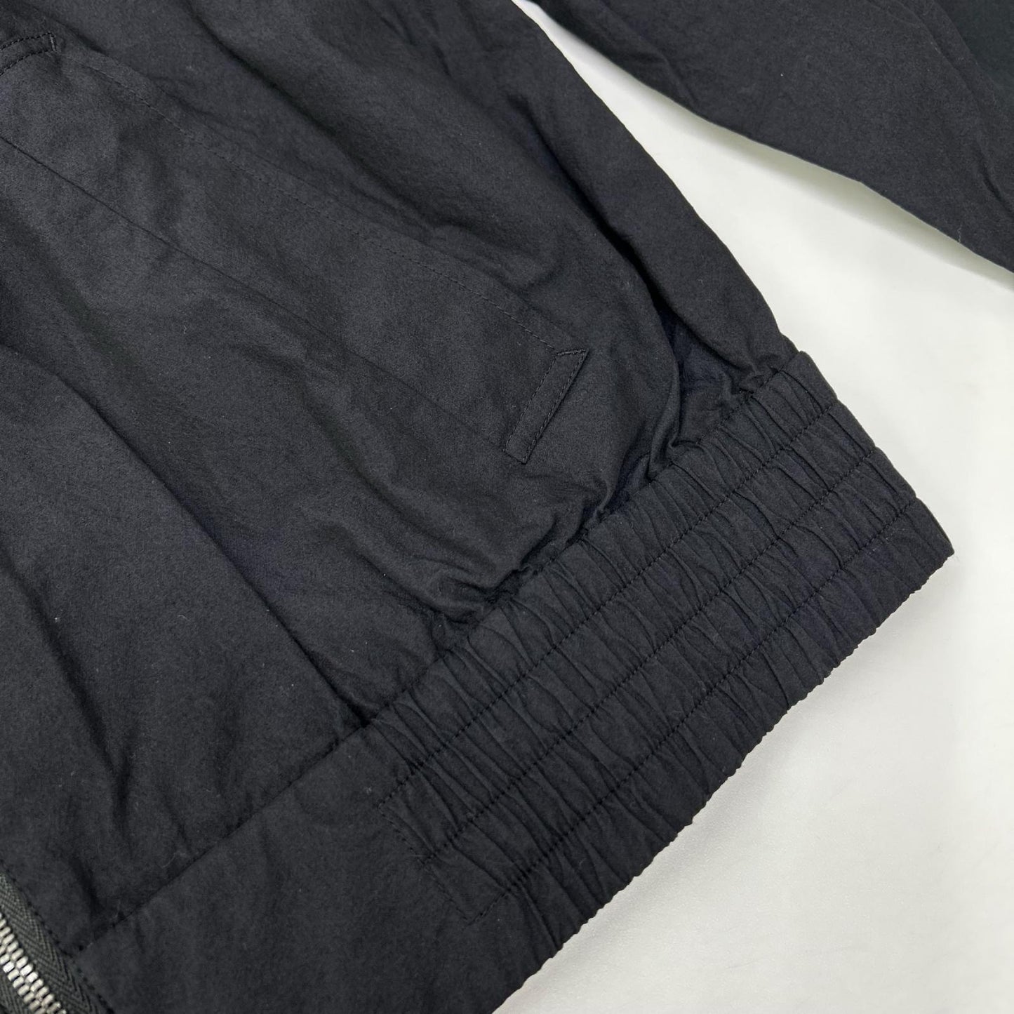 theory luxe セオリーリュクス 24SS ブラック ロングスリーブ ショート ブルゾン ジャケット