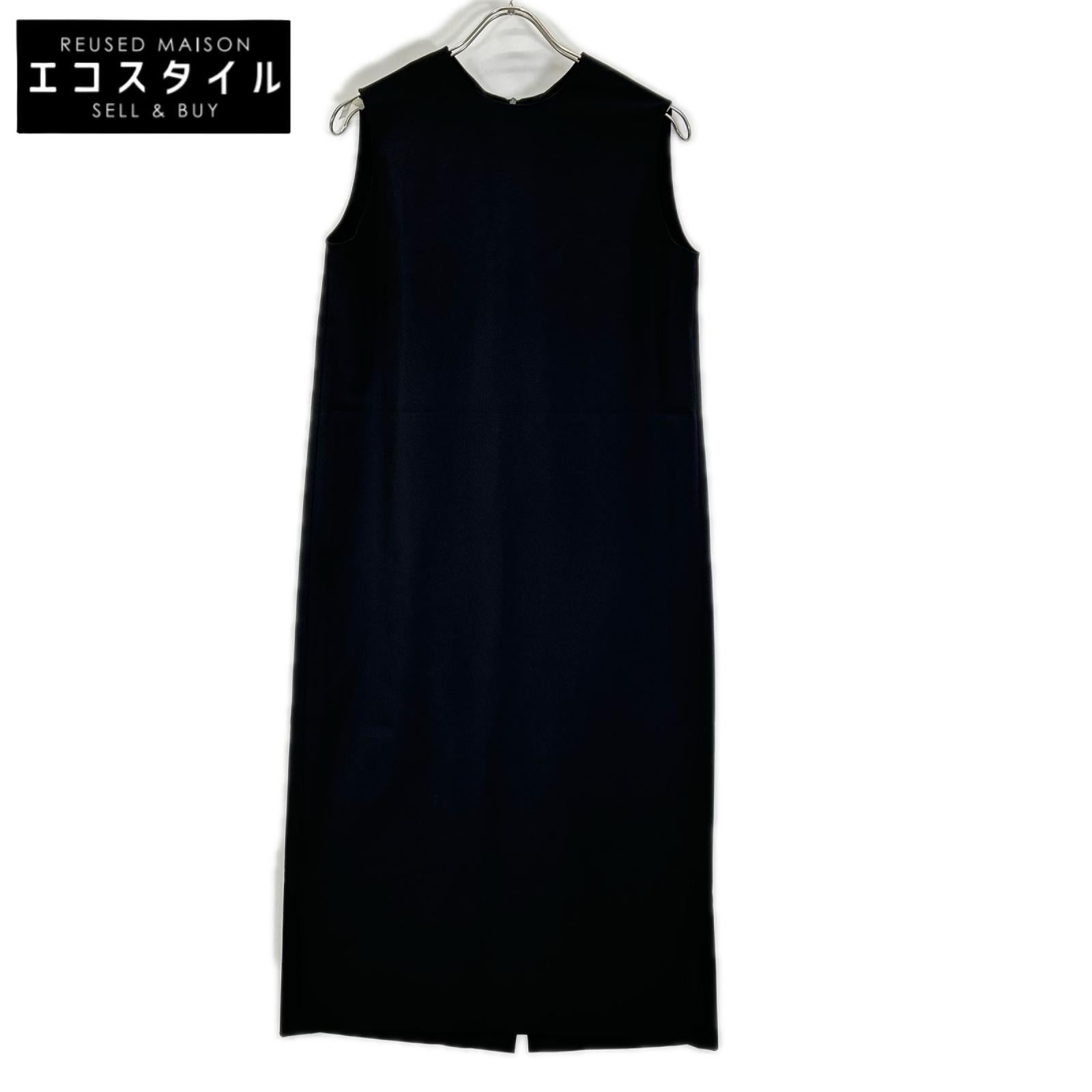 theory luxe セオリーリュクス 25SS ブラック Sycamore 2 Beckie Dress ノースリーブワンピース ワンピース