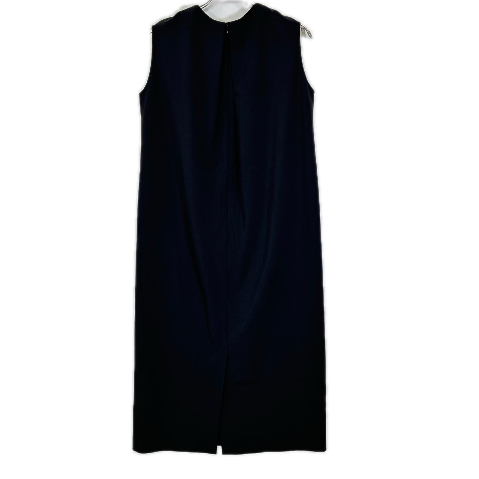 theory luxe セオリーリュクス 25SS ブラック Sycamore 2 Beckie Dress ノースリーブワンピース ワンピース