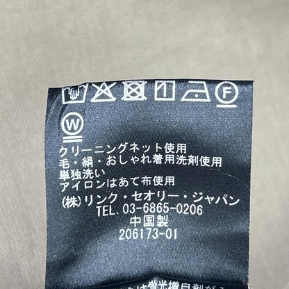 theory luxe セオリーリュクス 24SS ベージュ クリスプリネン 半袖ワンピース ワンピース