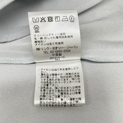 theory luxe セオリーリュクス 25SS ミント フロントタックロングワンピース ワンピース