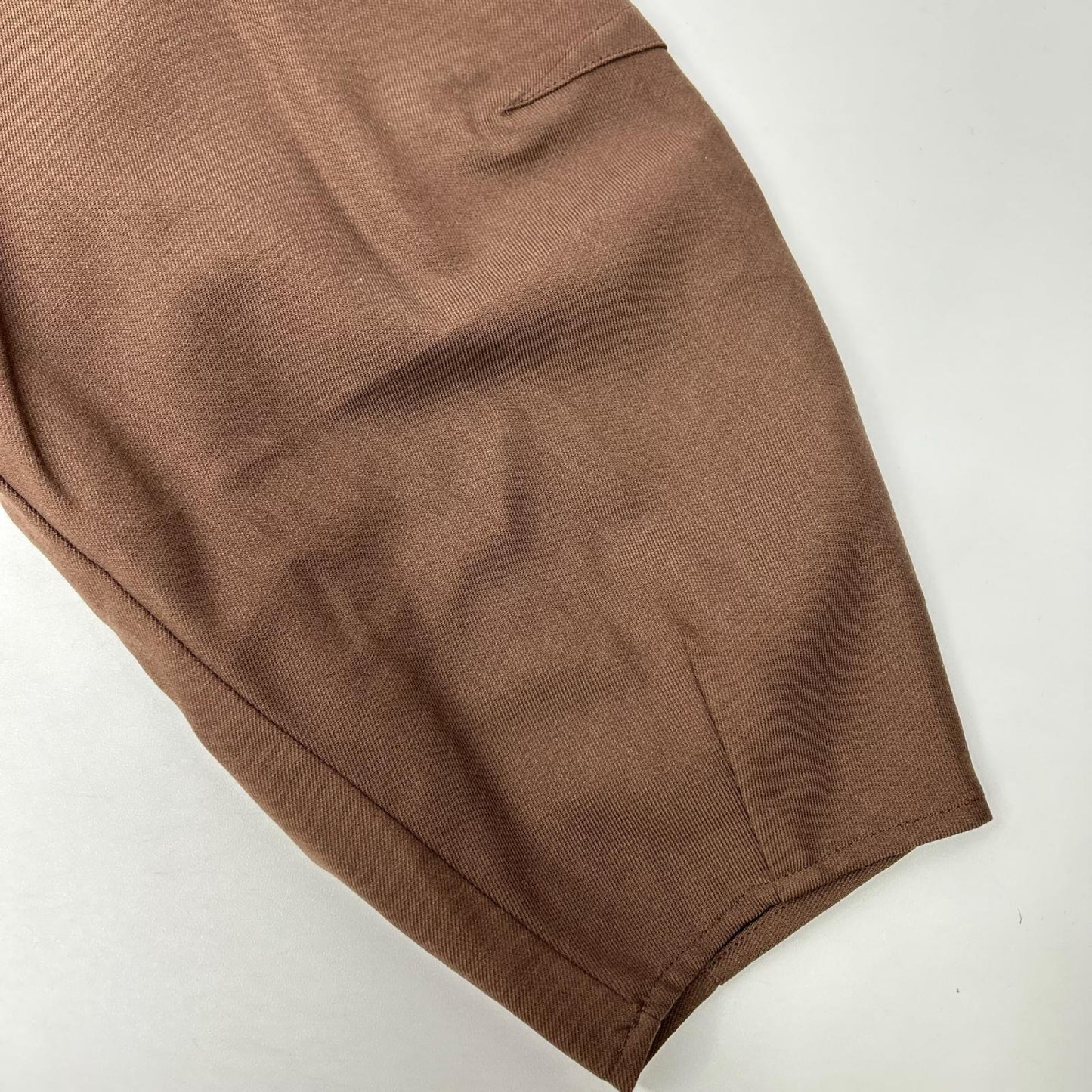 theory luxe セオリーリュクス 25AW ブラウン Suave Saxony Kallen Shirt スリーブシャツ トップス